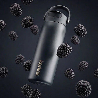 Kodiak - Impact Insulated Drink Bottle, Black Moon - The Flower Crate