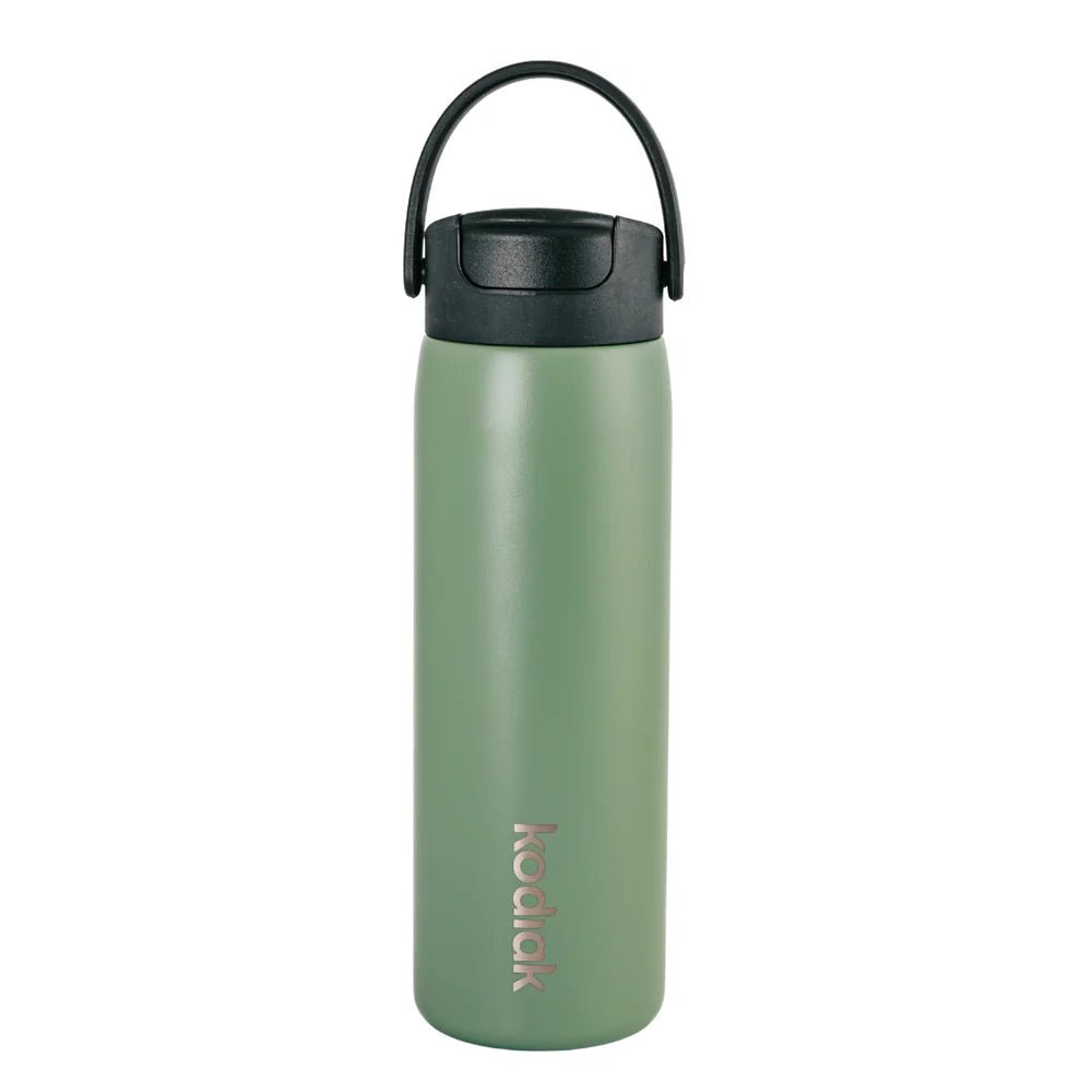 Kodiak - Impact Insulated Drink Bottle, Green Matte - The Flower Crate