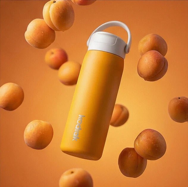 Kodiak - Impact Insulated Drink Bottle, Orange Burst - The Flower Crate
