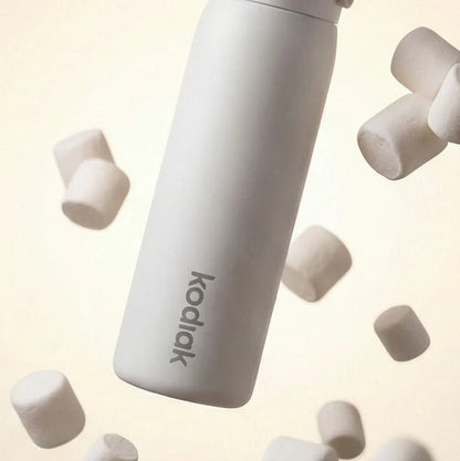 Kodiak - Impact Insulated Drink Bottle, White Mist - The Flower Crate
