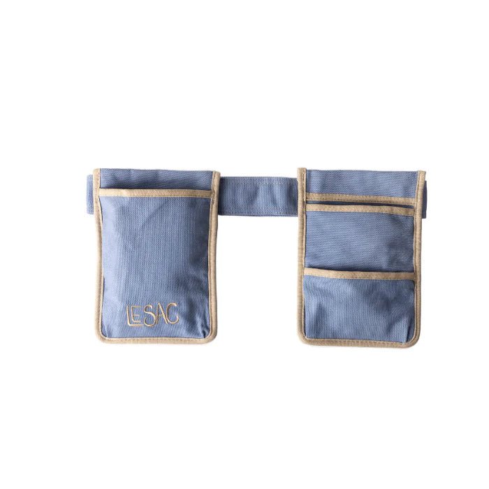 Le Sac - French Blue Garden Tool Belt - The Flower Crate