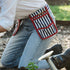 Le Sac - Navy Stripe Garden Tool Belt - The Flower Crate