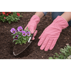 Leather Gardening Gloves - Small - The Flower Crate