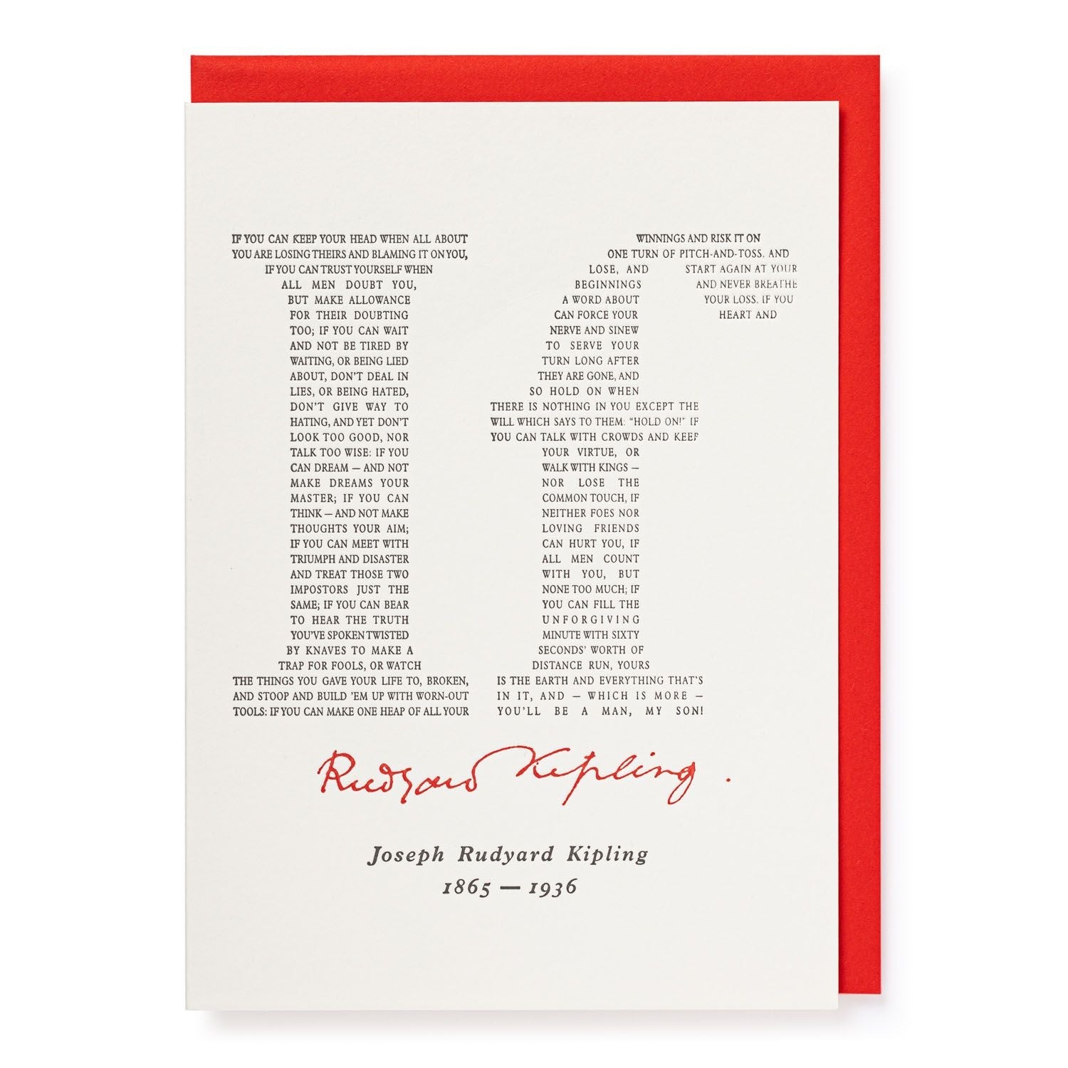 Letterpress Archivist Card Range - The Flower Crate