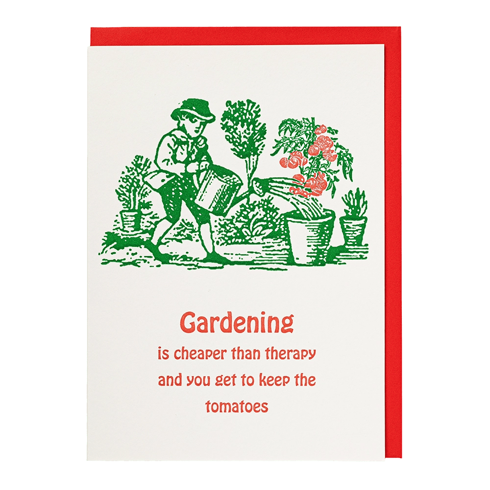 Letterpress Archivist Card Range - The Flower Crate