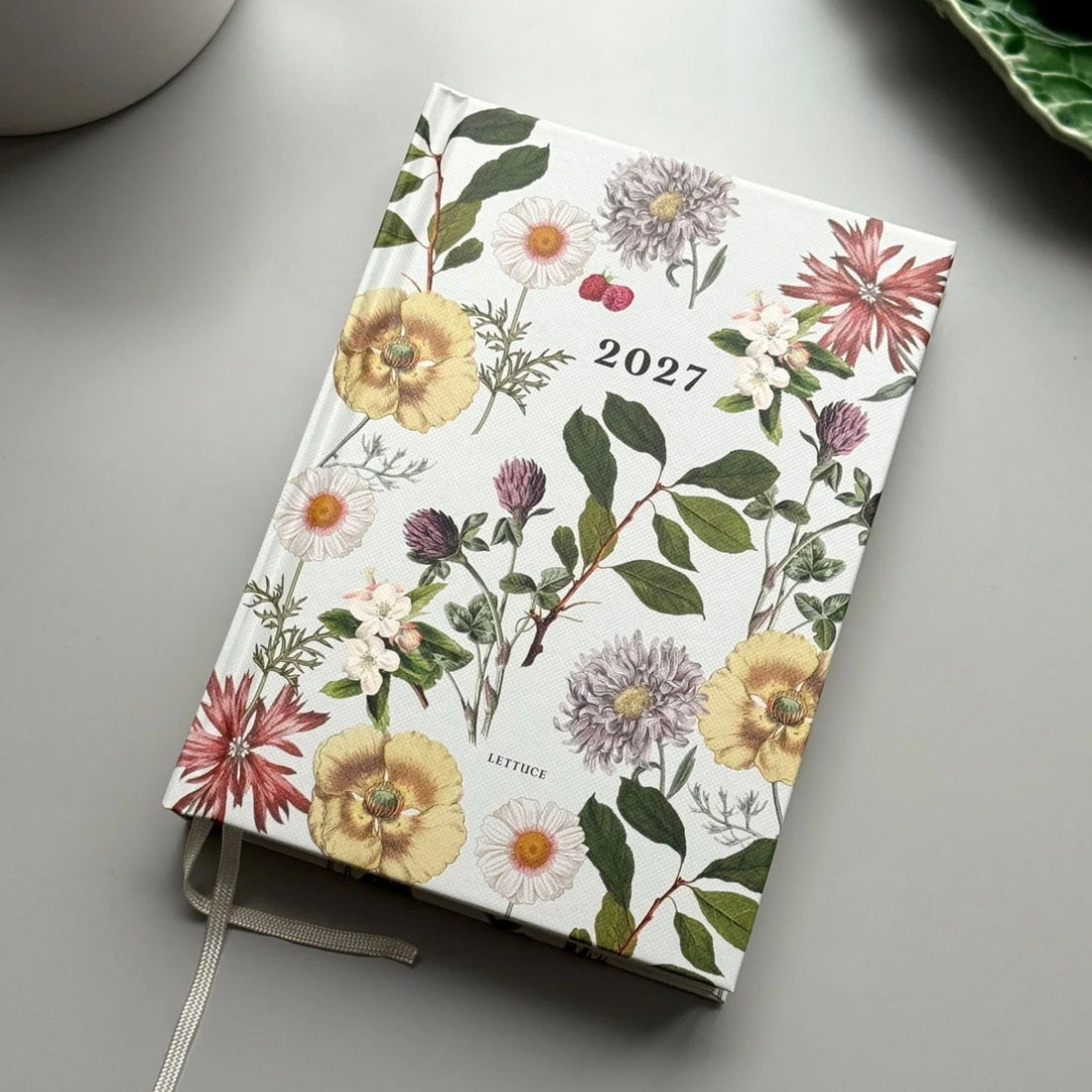 Lettuce - 2027 Daily Diary, Berry &amp; Bloom - The Flower Crate