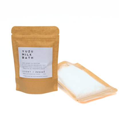Light &amp; Vessel - Bath Soak Pouch - The Flower Crate