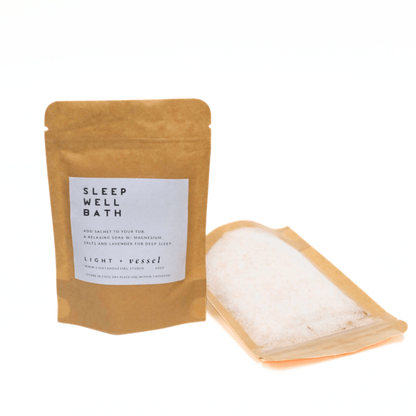 Light &amp; Vessel - Bath Soak Pouch - The Flower Crate