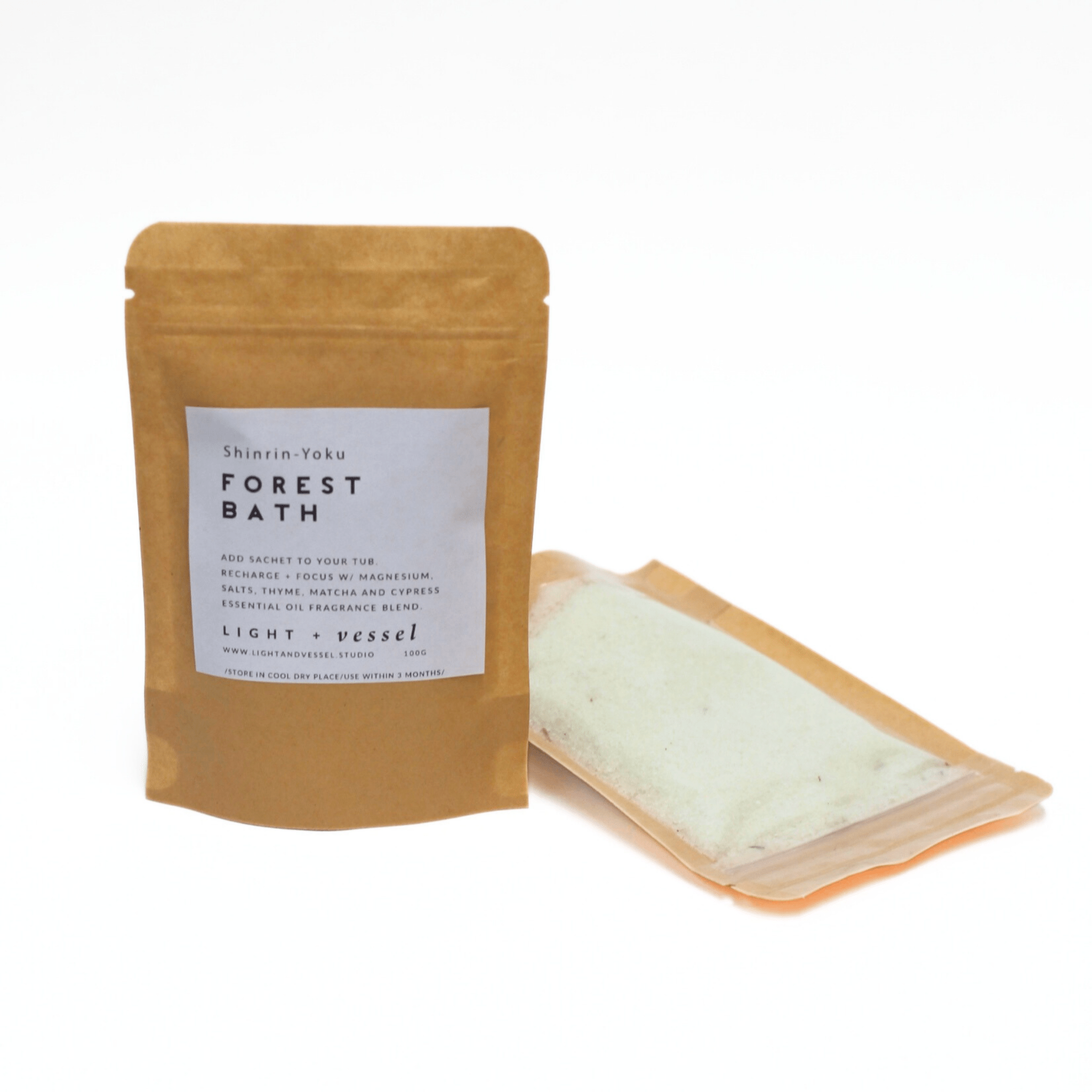 Light &amp; Vessel - Bath Soak Pouch - The Flower Crate