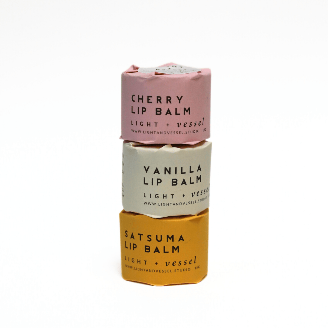 Light & Vessel - Lip Balm Pottle - The Flower Crate