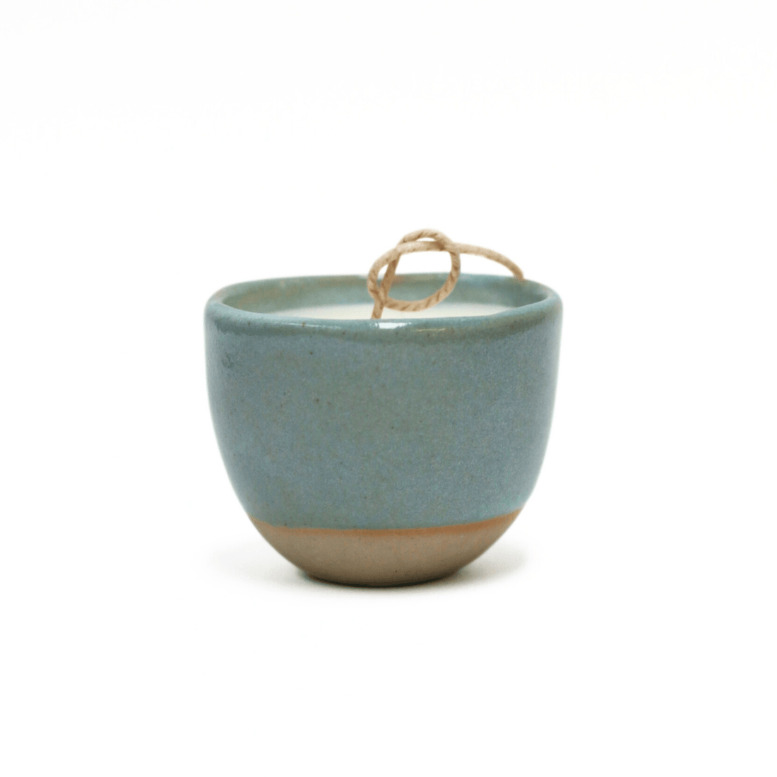 Light &amp; Vessel - Sage + Salt Yunomi Candle - The Flower Crate
