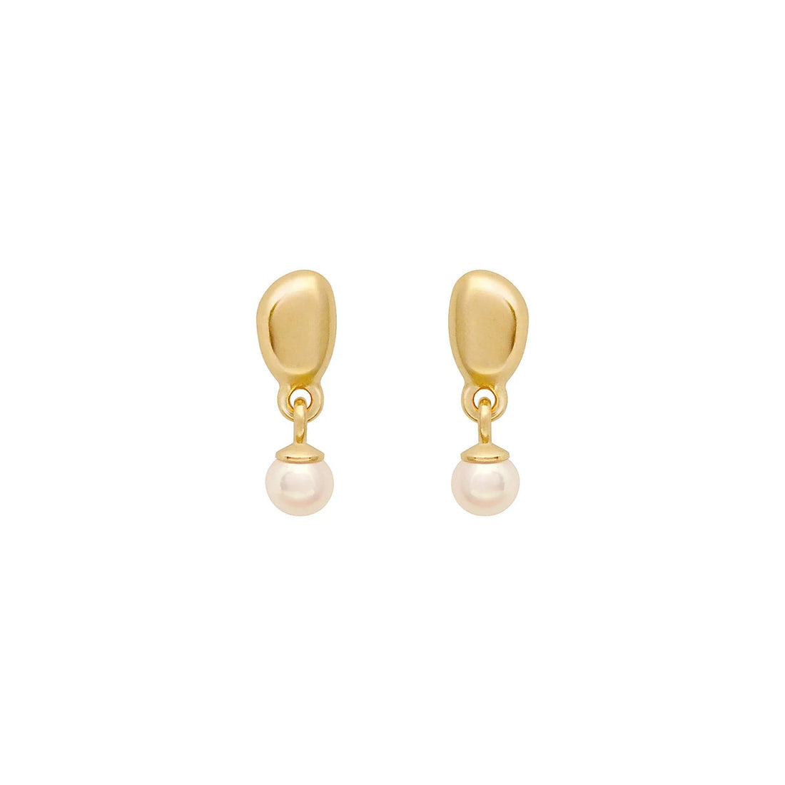 Linda Tahija - Alga Pearl Drop Earrings - The Flower Crate