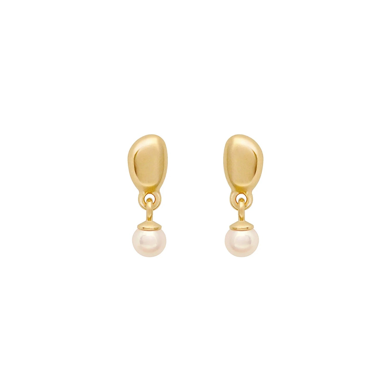 Linda Tahija - Alga Pearl Drop Earrings - The Flower Crate