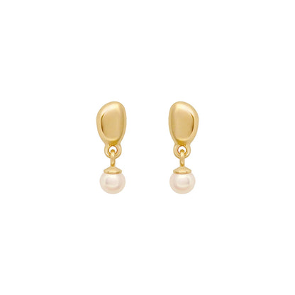 Linda Tahija - Alga Pearl Drop Earrings - The Flower Crate