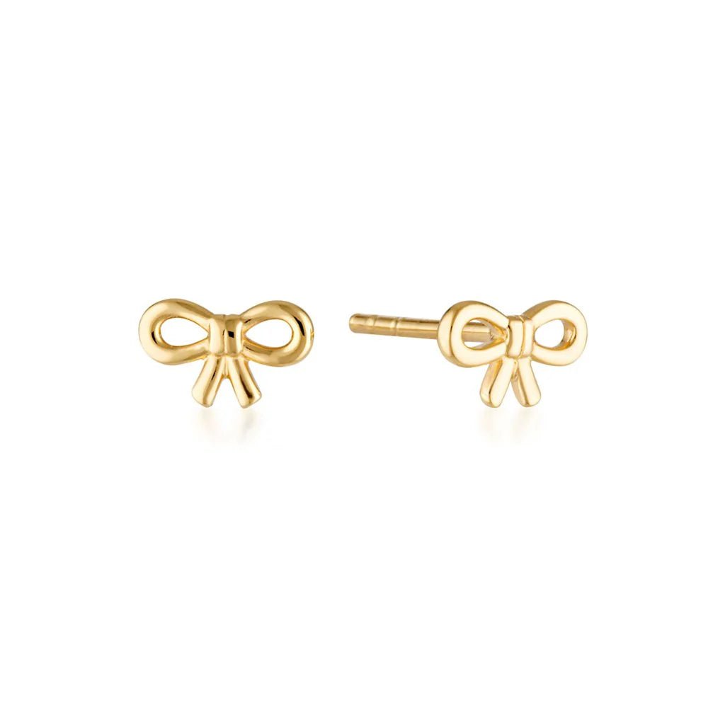 Linda Tahija - Bow Stud Earrings - The Flower Crate