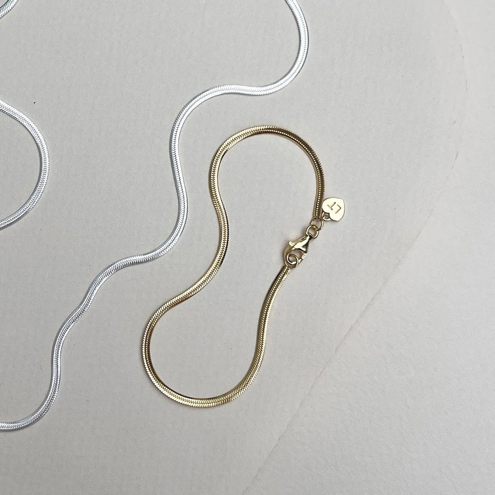 Linda Tahija - Fluid Snake Chain Bracelet - The Flower Crate
