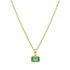 Linda Tahija - Gemme Necklace, Green Onyx - The Flower Crate