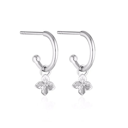 Linda Tahija - Hydrangea Charm Earrings - The Flower Crate