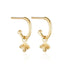 Linda Tahija - Hydrangea Charm Earrings - The Flower Crate