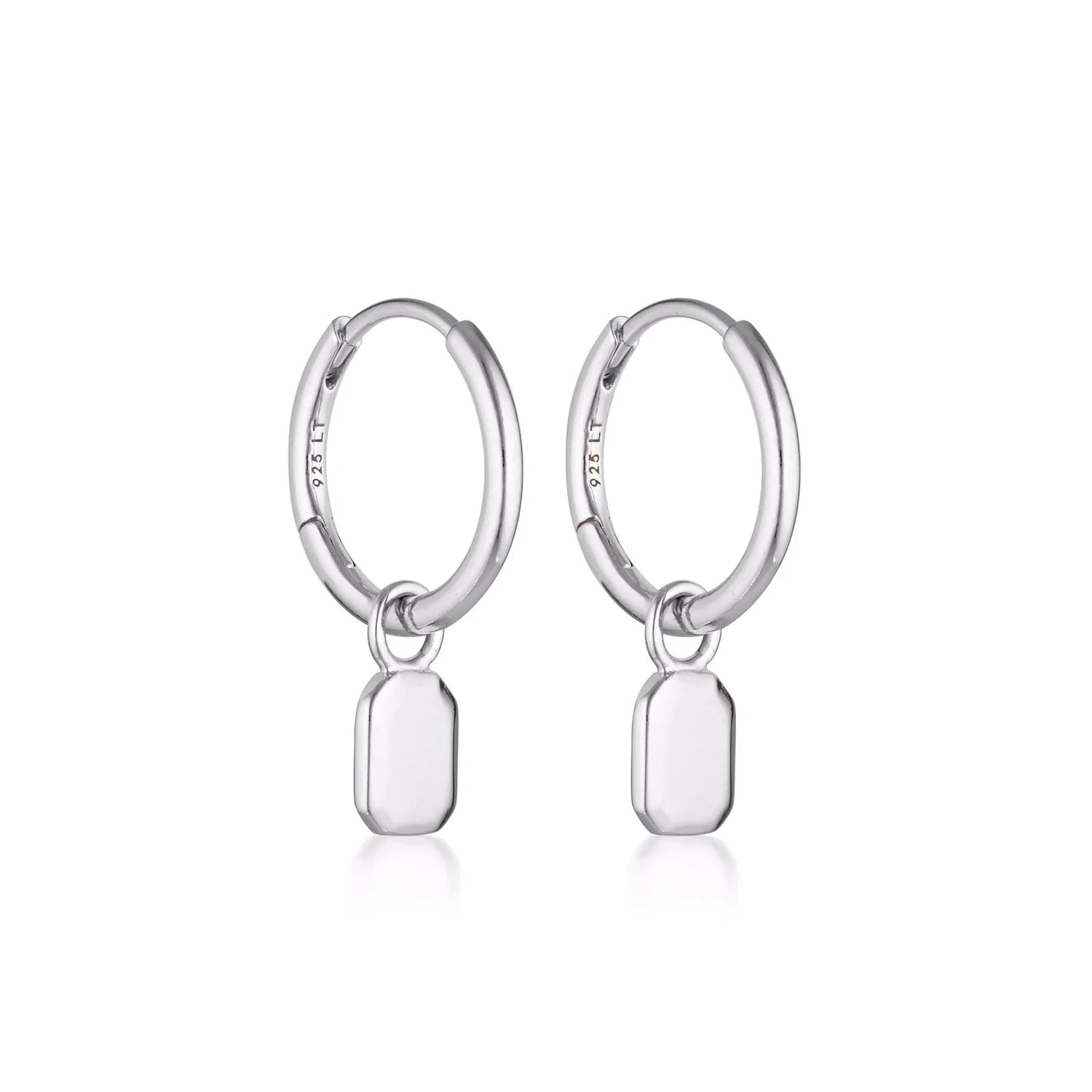 Linda Tahija - Tate Huggie Hoop Earrings - The Flower Crate