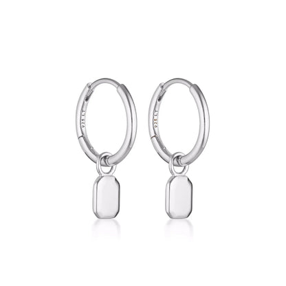 Linda Tahija - Tate Huggie Hoop Earrings - The Flower Crate