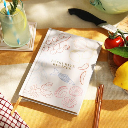 Lisa Angel - Favourite Recipes Cookbook Journal - The Flower Crate