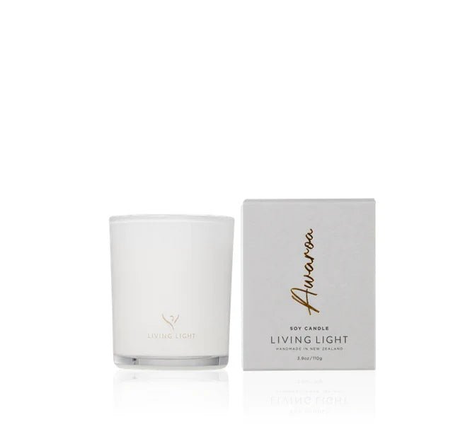 Living Light - Mini Soy Candle - The Flower Crate