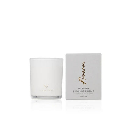 Living Light - Mini Soy Candle - The Flower Crate
