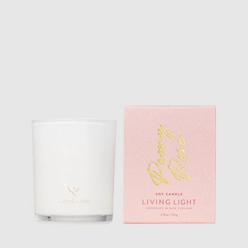 Living Light - Mini Soy Candle - The Flower Crate