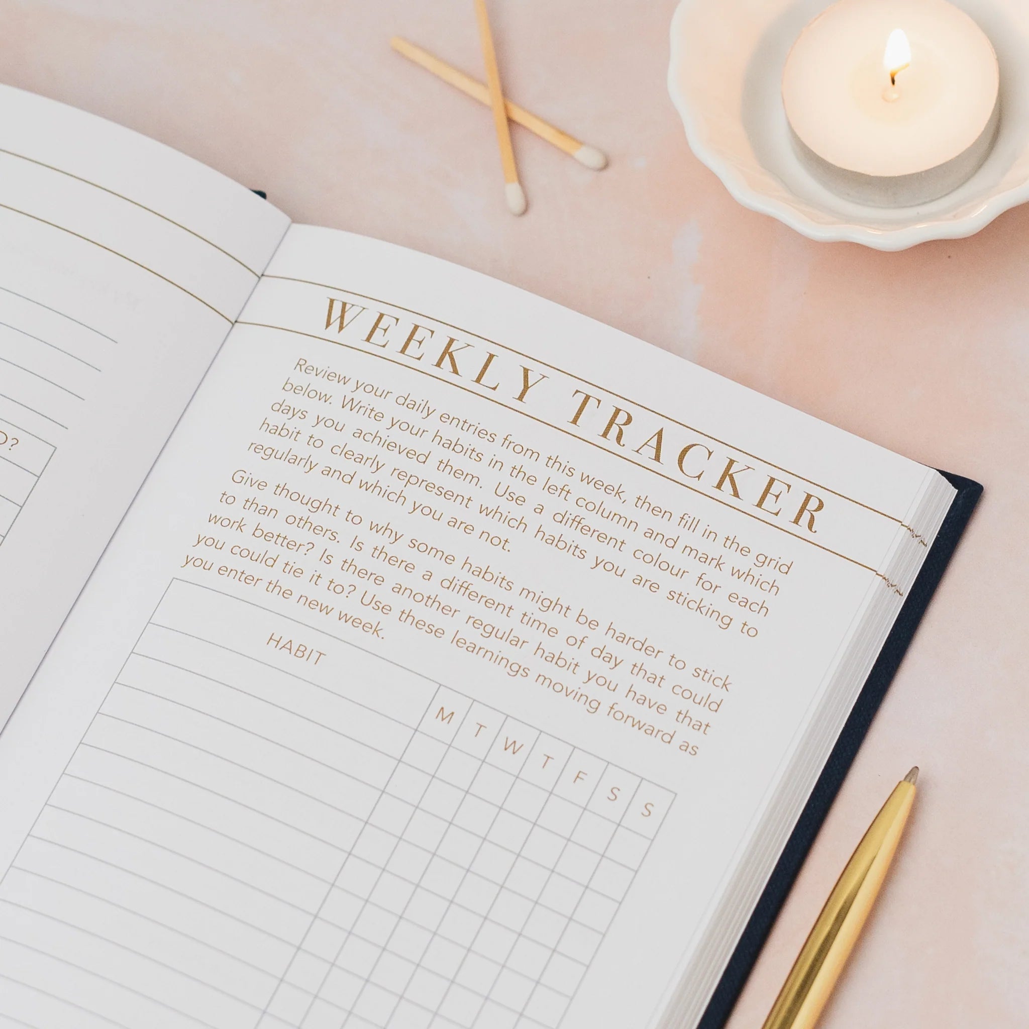 LSW - Habit Notes: Daily Habit Tracking Journal - The Flower Crate
