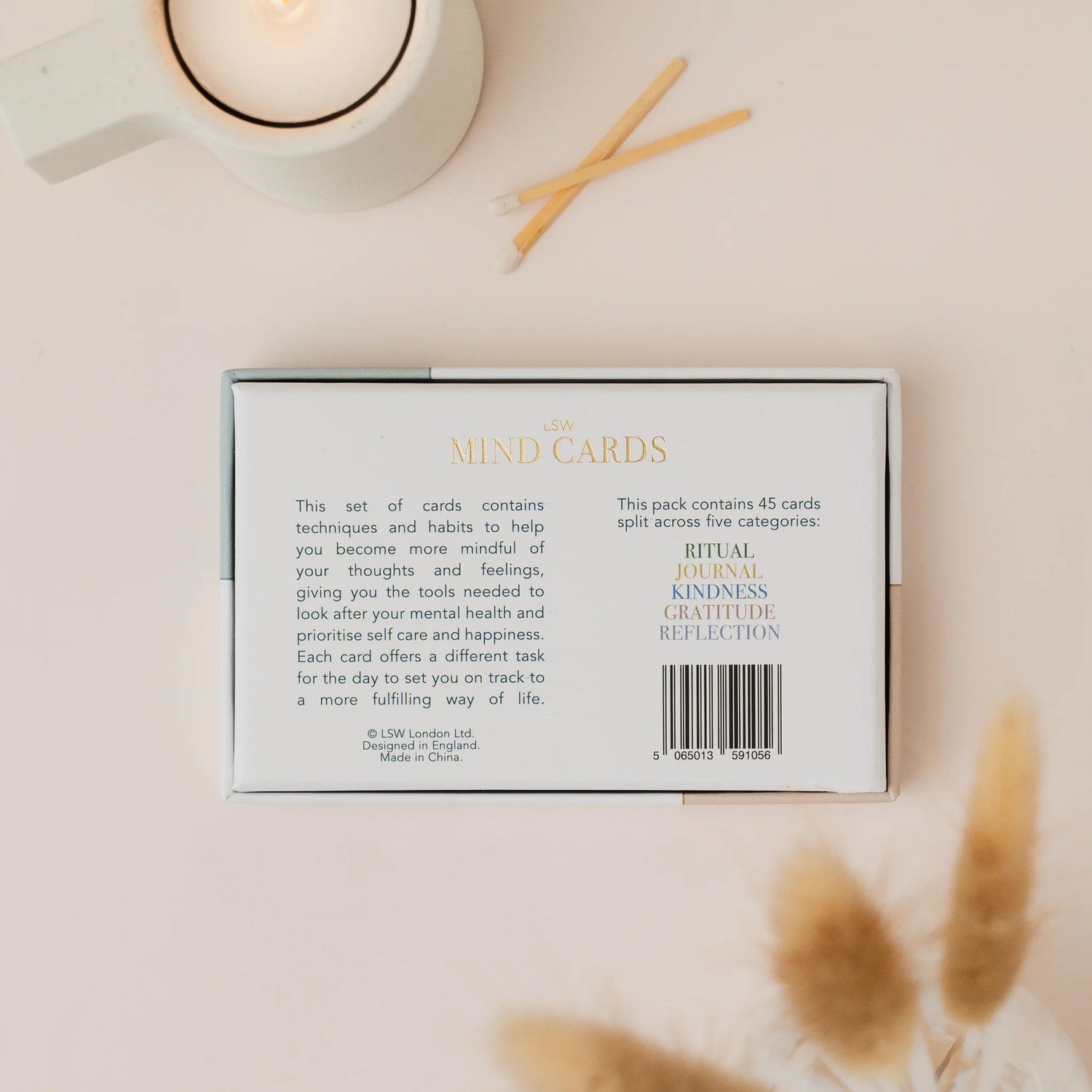 LSW - Mind Cards: Daily Mindfulness and Self Care Prompts - The Flower Crate