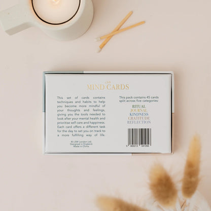LSW - Mind Cards: Daily Mindfulness and Self Care Prompts - The Flower Crate