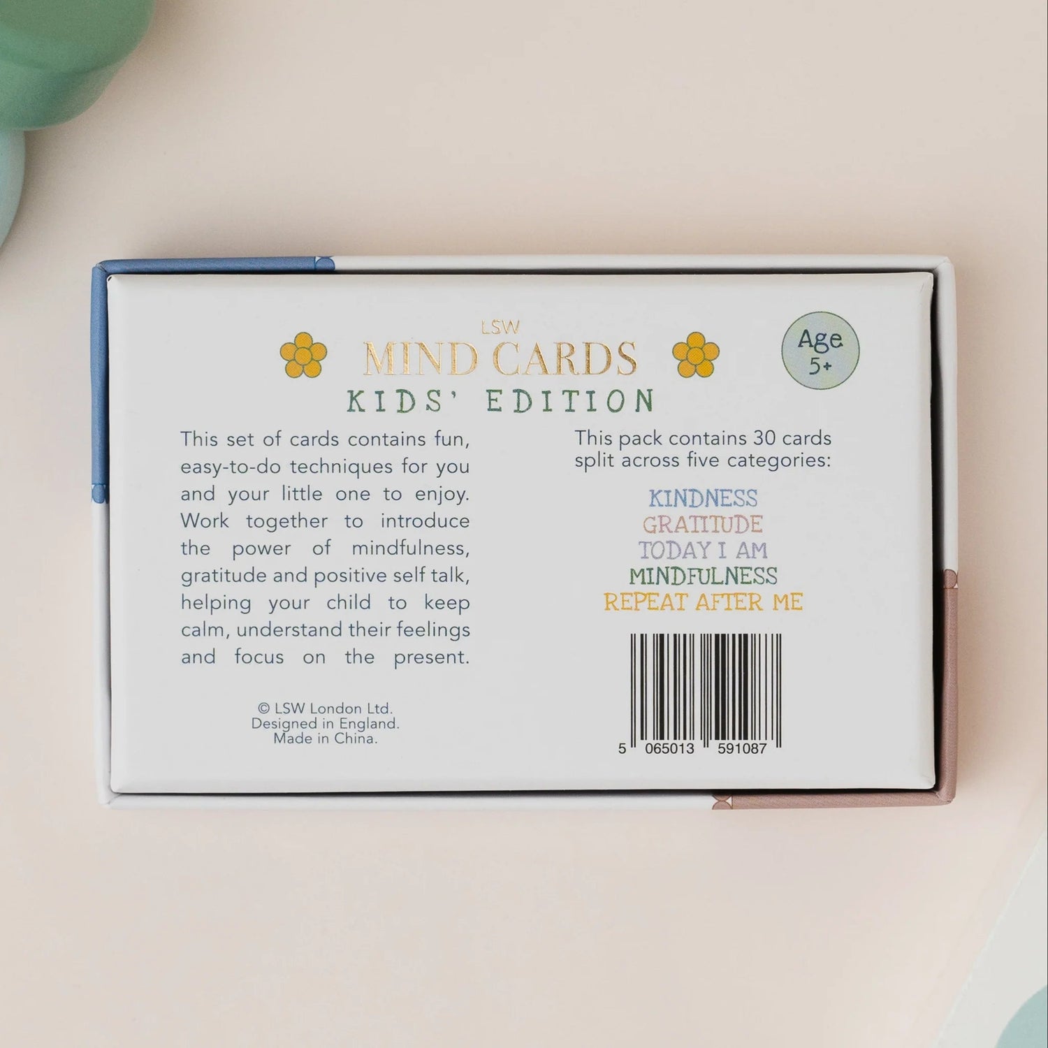 LSW - Mind Cards: Kids Edition | Mindfulness Gift for Children - The Flower Crate