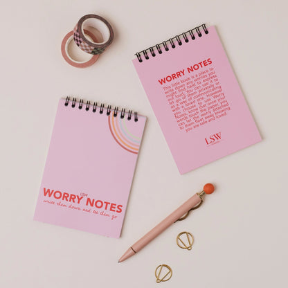 LSW - Worry Notes: Notebook For Kids&