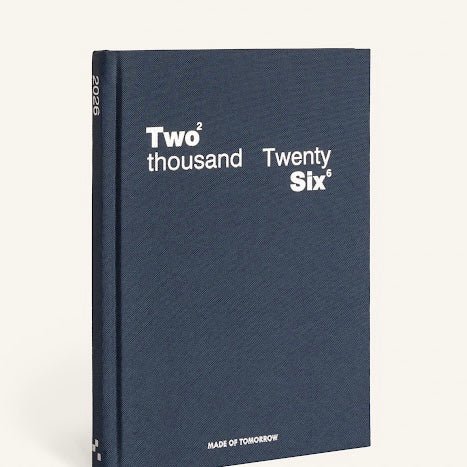 Made of Tomorrow - 2026 A5 Weekly Diary - Classic - Blueberry - The Flower Crate