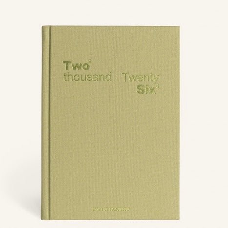 Made of Tomorrow - 2026 A5 Weekly Diary - Classic - Matcha - The Flower Crate