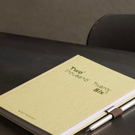 Made of Tomorrow - 2026 A5 Weekly Diary - Classic - Matcha - The Flower Crate