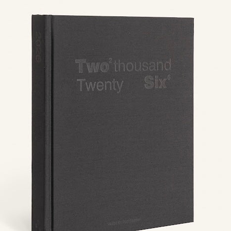 Made of Tomorrow - 2026 Grand Daily Diary - Classic - Liquorice - The Flower Crate