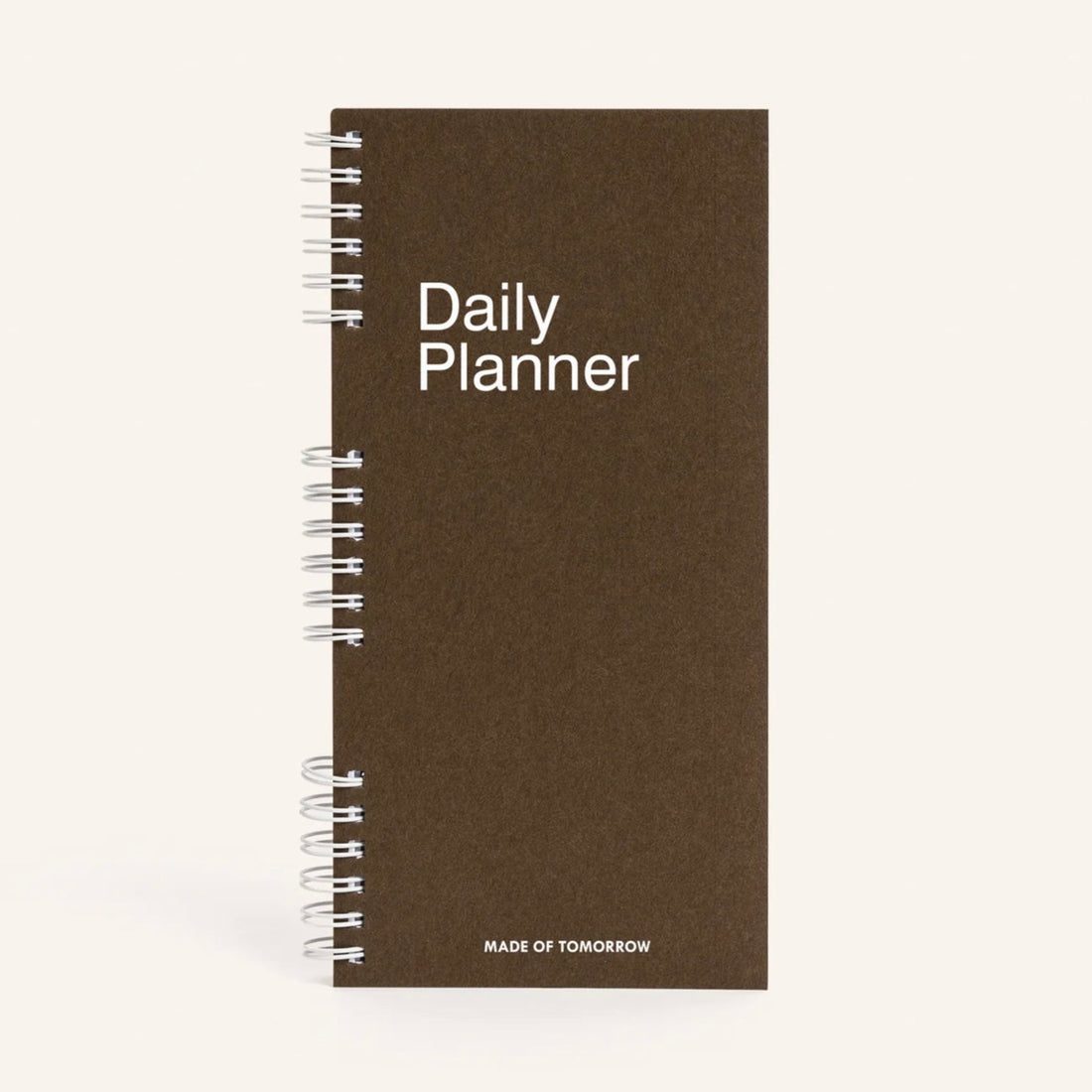 Made of Tomorrow - Daily Planner, Umber - The Flower Crate