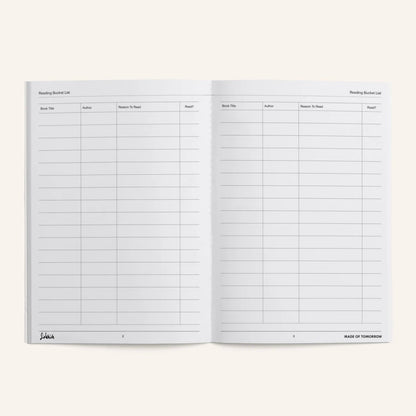 Made of Tomorrow - Sidekick Journal, Books I’ve Read - The Flower Crate