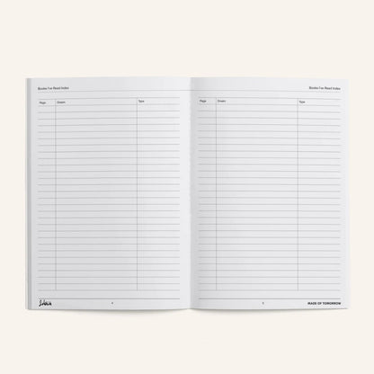 Made of Tomorrow - Sidekick Journal, Books I’ve Read - The Flower Crate