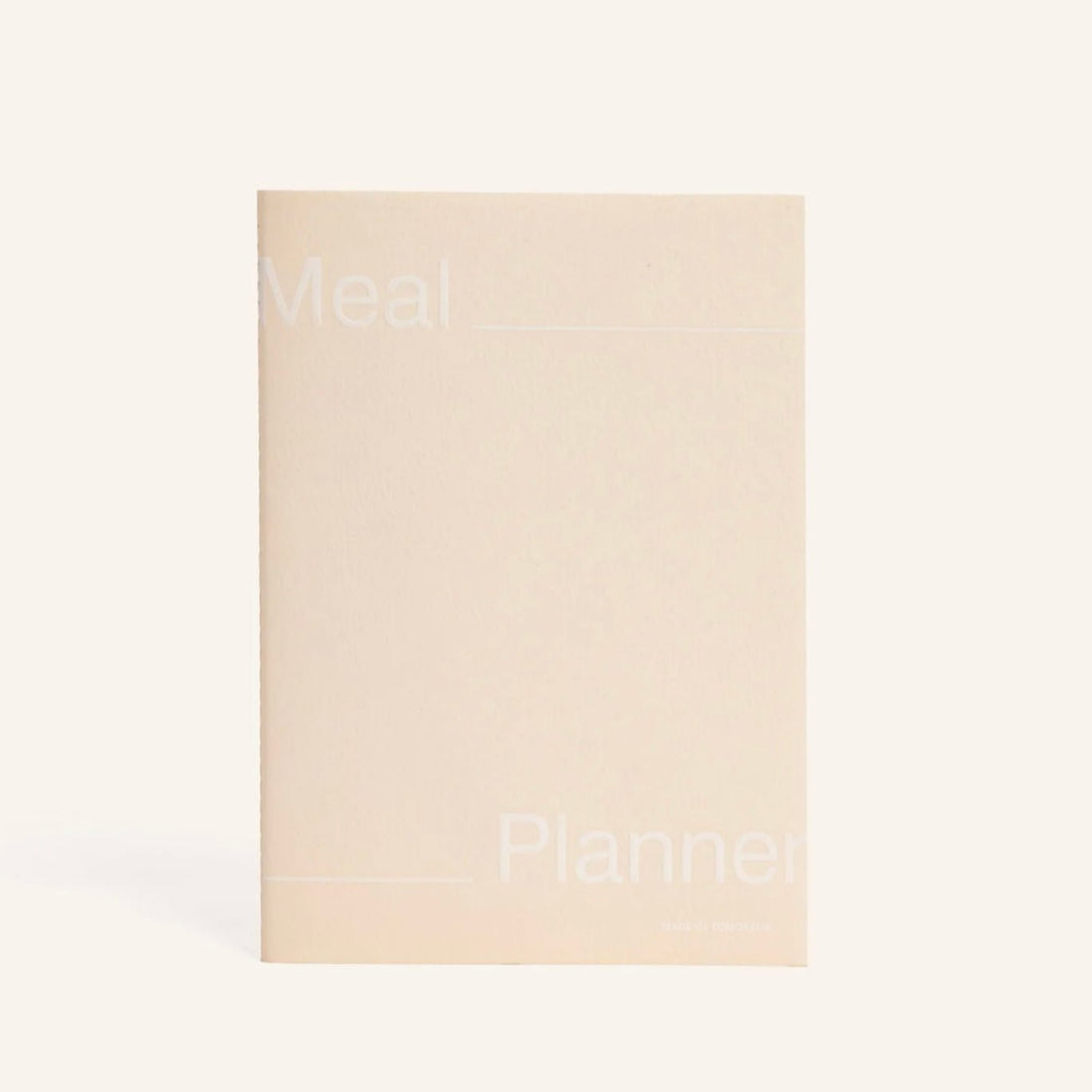 Made of Tomorrow - Sidekick Journal, Meal Planner - The Flower Crate
