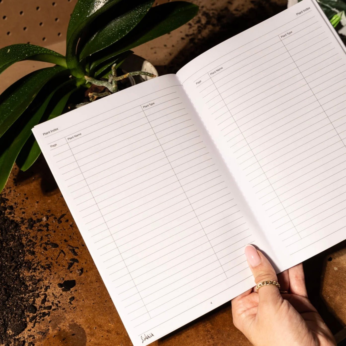 Made of Tomorrow - Sidekick Journal, Plant Tracker - The Flower Crate