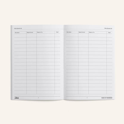 Made of Tomorrow - Sidekick Journal, Wine I Like - The Flower Crate