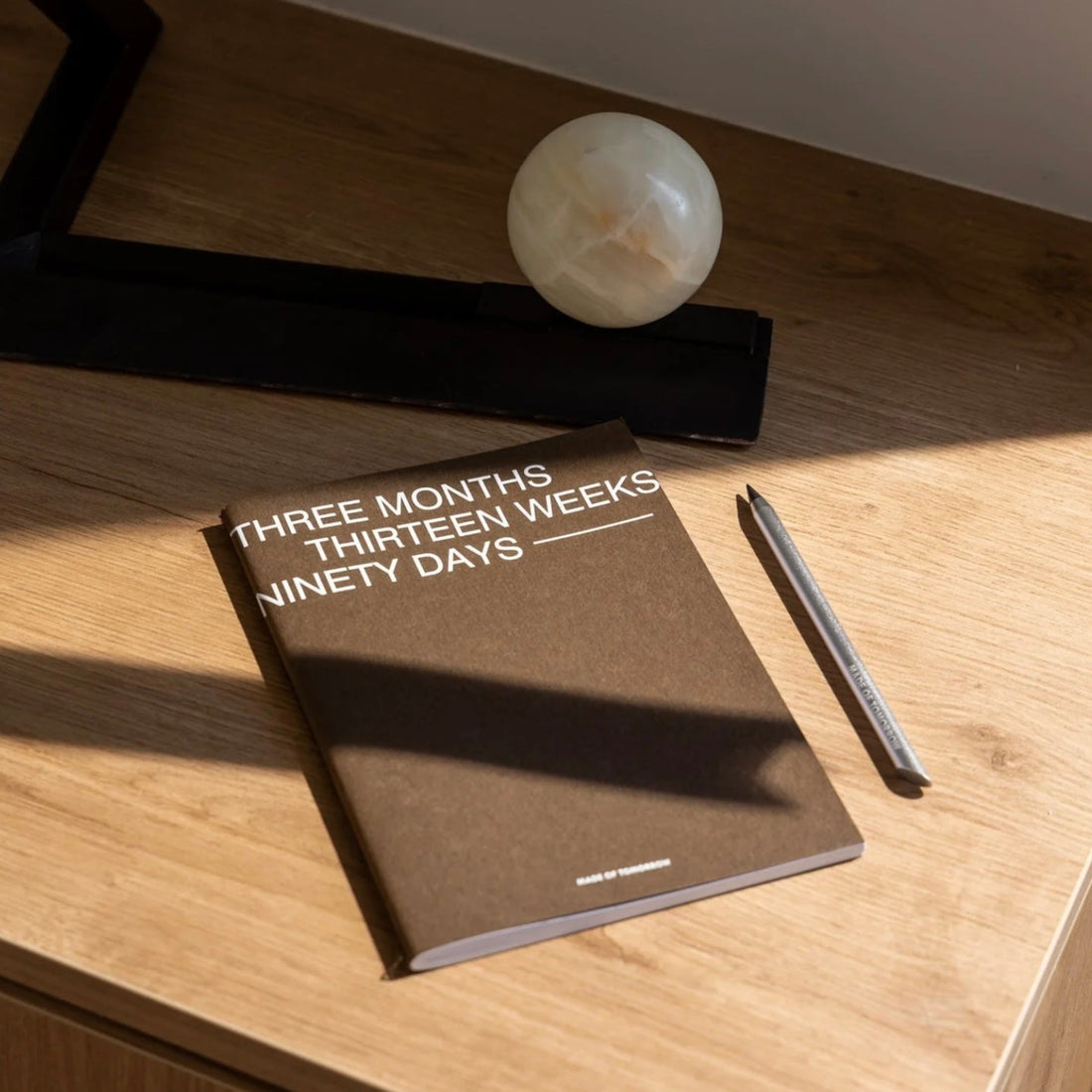 Made of Tomorrow - Three Monthly Planner, Umber - The Flower Crate