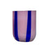 Maegen - Alina Drinking Glass, Lilac & Navy - The Flower Crate