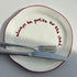 Maegen - Statement Plate, Be Polite - The Flower Crate