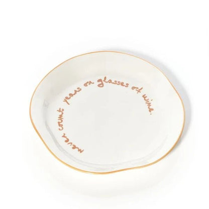 Maegen - Statement Plate, Never Count - The Flower Crate