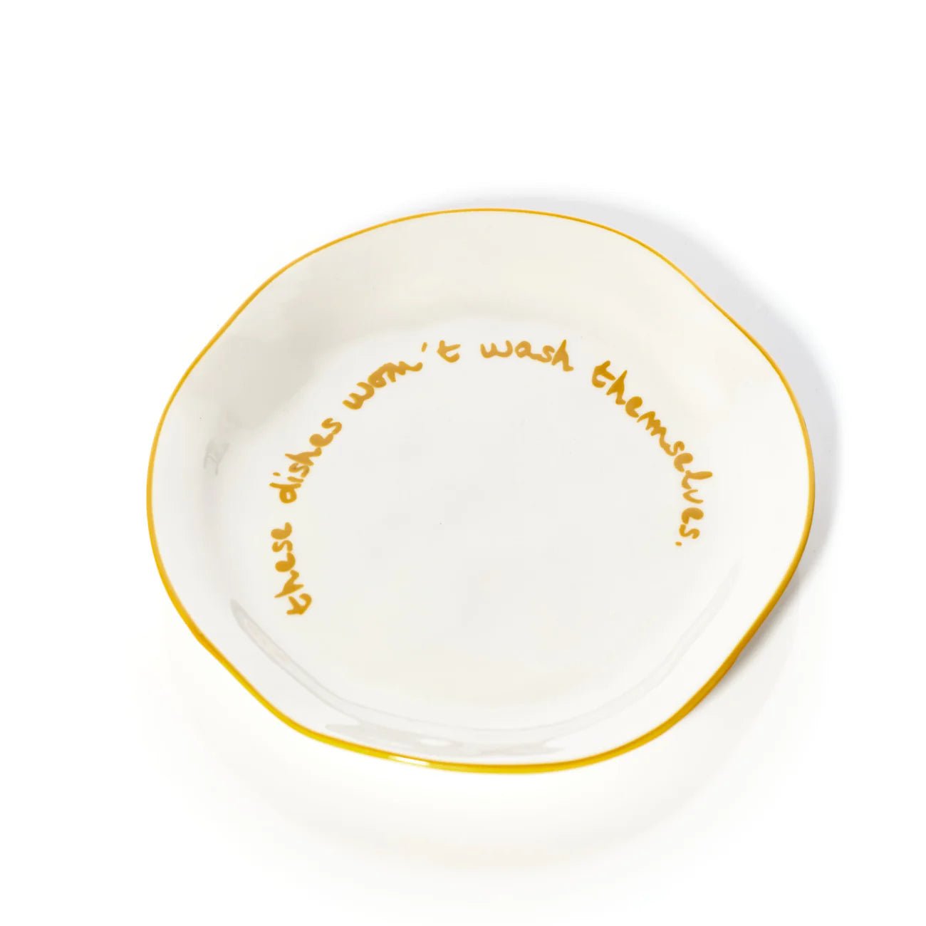 Maegen - Statement Plate, These Dishes - The Flower Crate