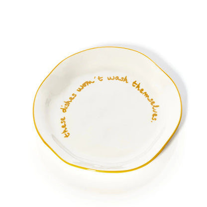 Maegen - Statement Plate, These Dishes - The Flower Crate